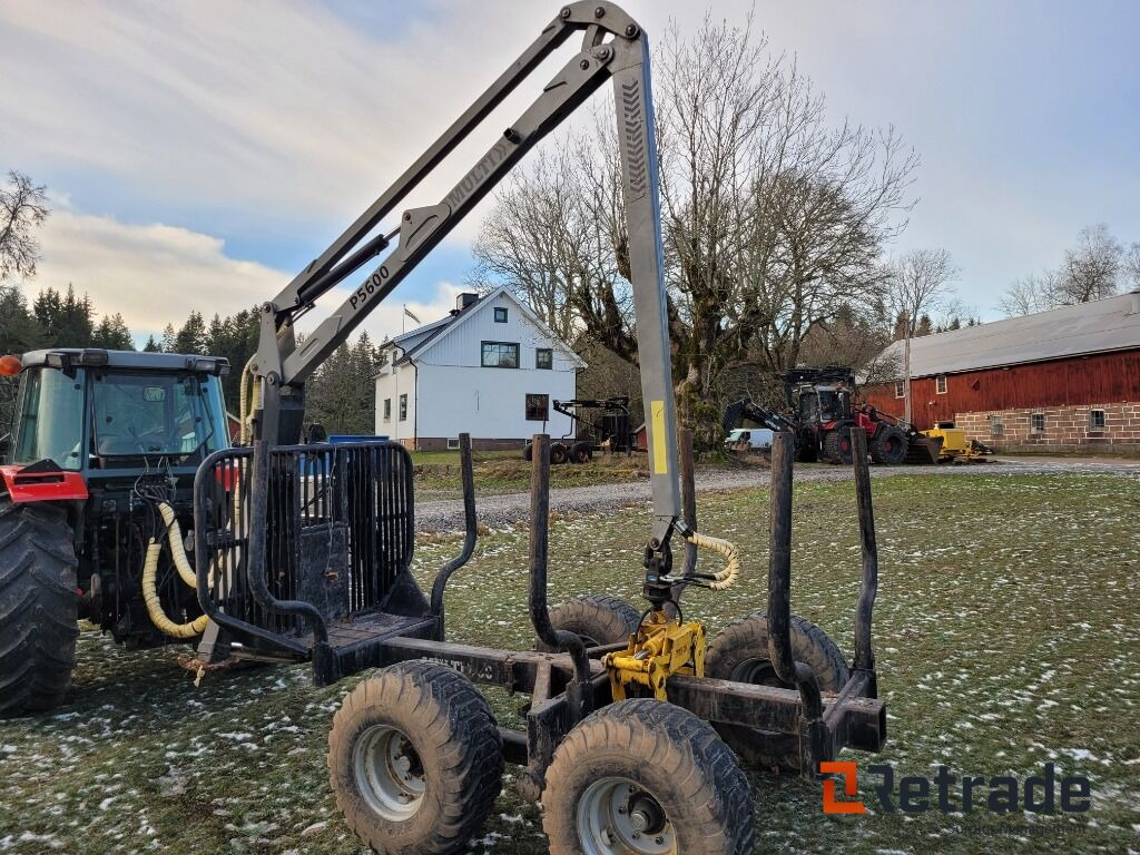 Skogsvagn Huggarvagn med kran Trejon Multiforest MF90 - Лісовий причіп: фото 4 Skogsvagn Huggarvagn med kran Trejon Multiforest MF90 - Лісовий причіп: фото 4