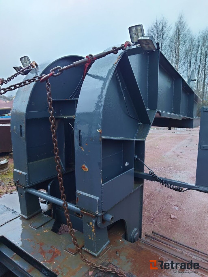 Släpvagn HAFO Maskintrailer H-35 - Низькорамна платформа напівпричіп: фото 3 Släpvagn HAFO Maskintrailer H-35 - Низькорамна платформа напівпричіп: фото 3