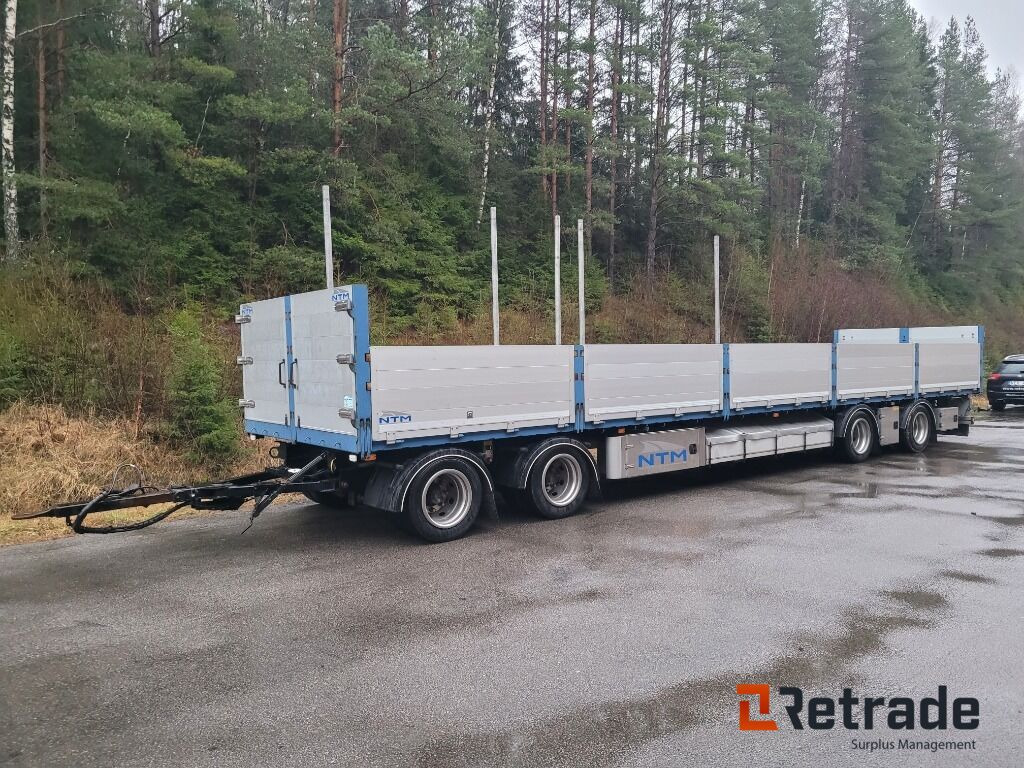 Släpvagn NTM 4 axligt flaksläp lämsläp , släp med lämmar -2021 - Самоскид причіп: фото 1 Släpvagn NTM 4 axligt flaksläp lämsläp , släp med lämmar -2021 - Самоскид причіп: фото 1