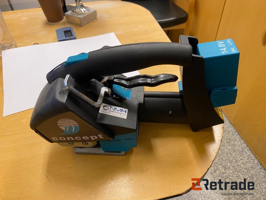 Stroppemaskin/ - verktøy med batteri. / Strapping machine/tool with battery. - Складська техніка: фото 1 Stroppemaskin/ - verktøy med batteri. / Strapping machine/tool with battery. - Складська техніка: фото 1