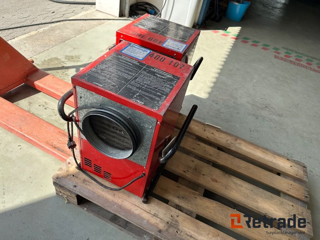VEAB LAF40 2 stk Varme blæser - Теплова гармата: фото 4 VEAB LAF40 2 stk Varme blæser - Теплова гармата: фото 4