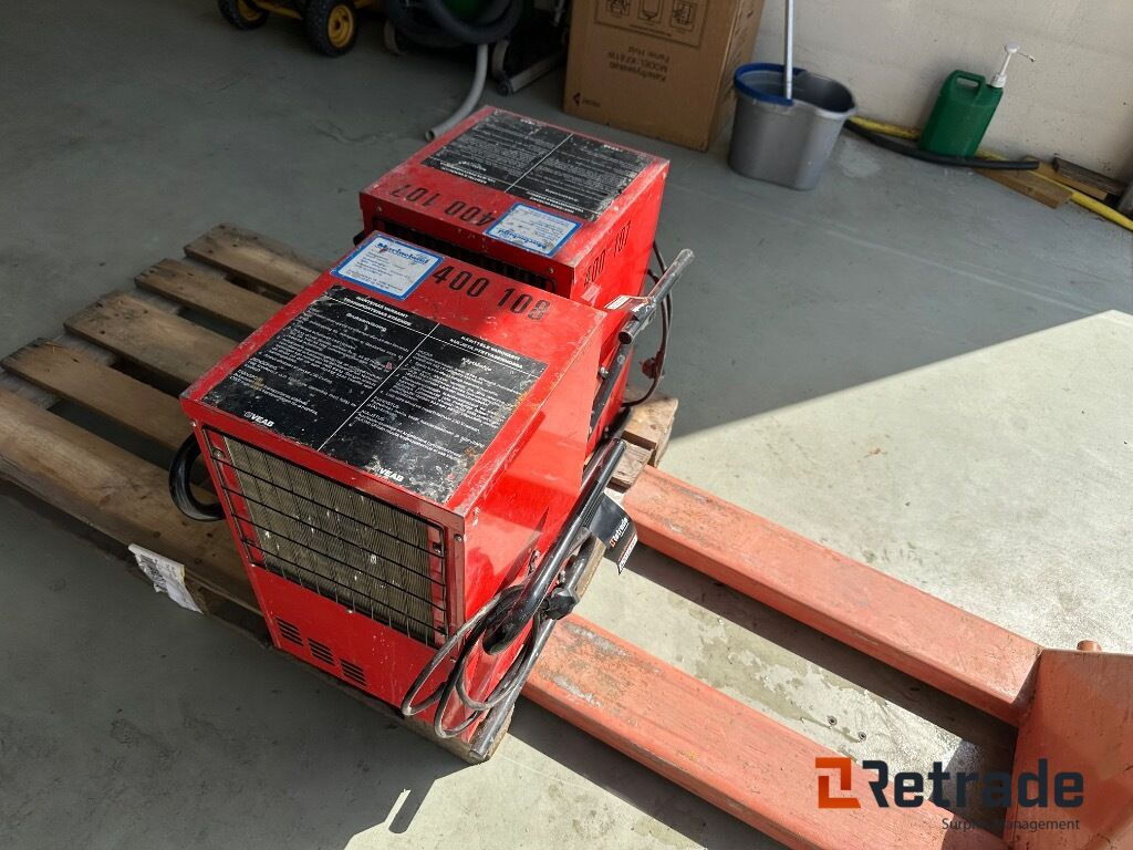 VEAB LAF40 2 stk Varme blæser - Теплова гармата: фото 3 VEAB LAF40 2 stk Varme blæser - Теплова гармата: фото 3