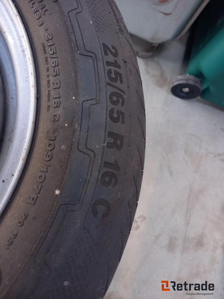 VW Transporter, dæk på fælge - Колесо в категорії Вантажівки: фото 4 VW Transporter, dæk på fælge - Колесо в категорії Вантажівки: фото 4