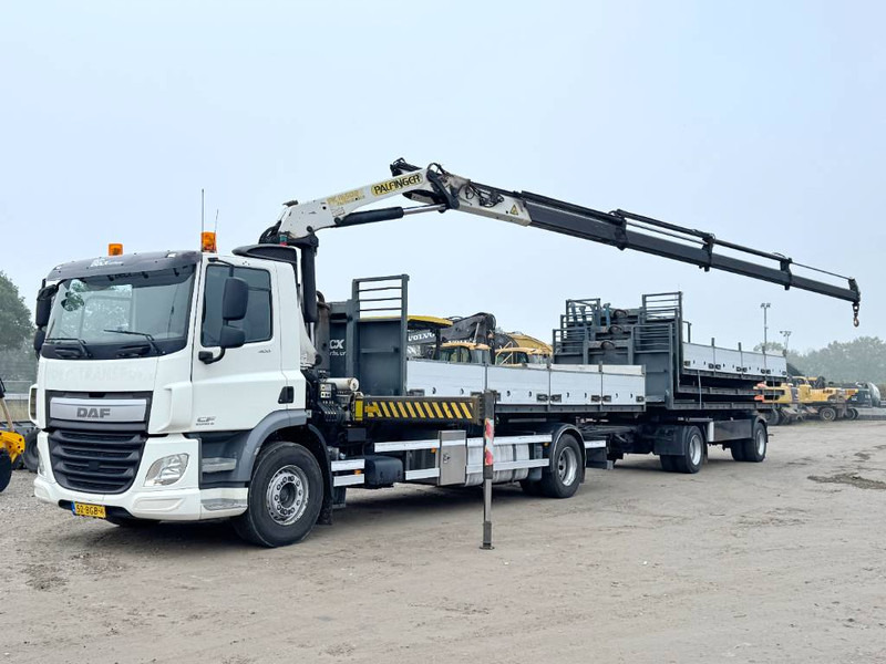 DAF CF400 + 17m Palfinger Crane / kran + Trailer - Вантажівка з маніпулятором: фото 2 DAF CF400 + 17m Palfinger Crane / kran + Trailer - Вантажівка з маніпулятором: фото 2