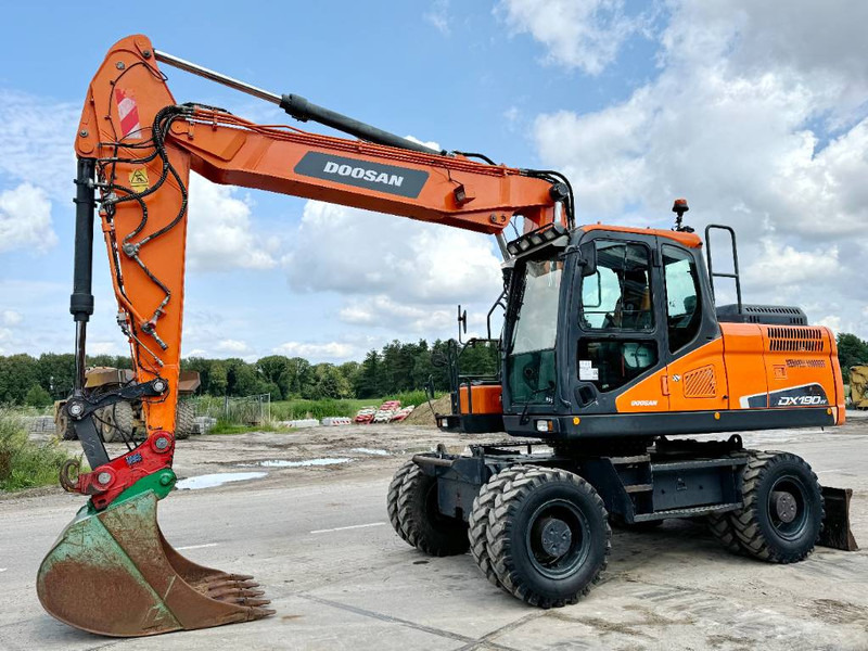 Doosan DX190W-5 - German Machine / Triple Boom - Колісний екскаватор: фото 2 Doosan DX190W-5 - German Machine / Triple Boom - Колісний екскаватор: фото 2