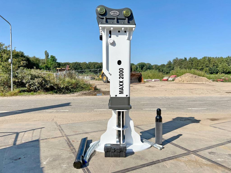 Maxx 2000 hammer (silent)- 18-26ton machine - Гідравлічний молот в категорії Будівельна техніка: фото 1 Maxx 2000 hammer (silent)- 18-26ton machine - Гідравлічний молот в категорії Будівельна техніка: фото 1