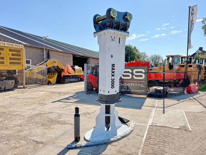 Maxx 3000 hammer (silent) - 27/40ton Machine - Гідравлічний молот в категорії Будівельна техніка: фото 3 Maxx 3000 hammer (silent) - 27/40ton Machine - Гідравлічний молот в категорії Будівельна техніка: фото 3