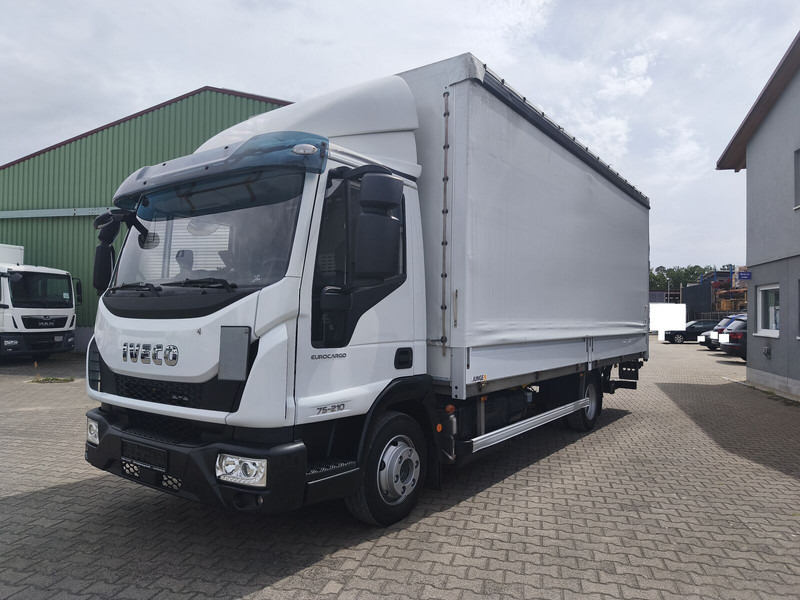 Iveco Eurocargo 75-210 Plane 3-Sitzer 4x2 Euro 6 LBW (20) - Тентована вантажівка: фото 1 Iveco Eurocargo 75-210 Plane 3-Sitzer 4x2 Euro 6 LBW (20) - Тентована вантажівка: фото 1