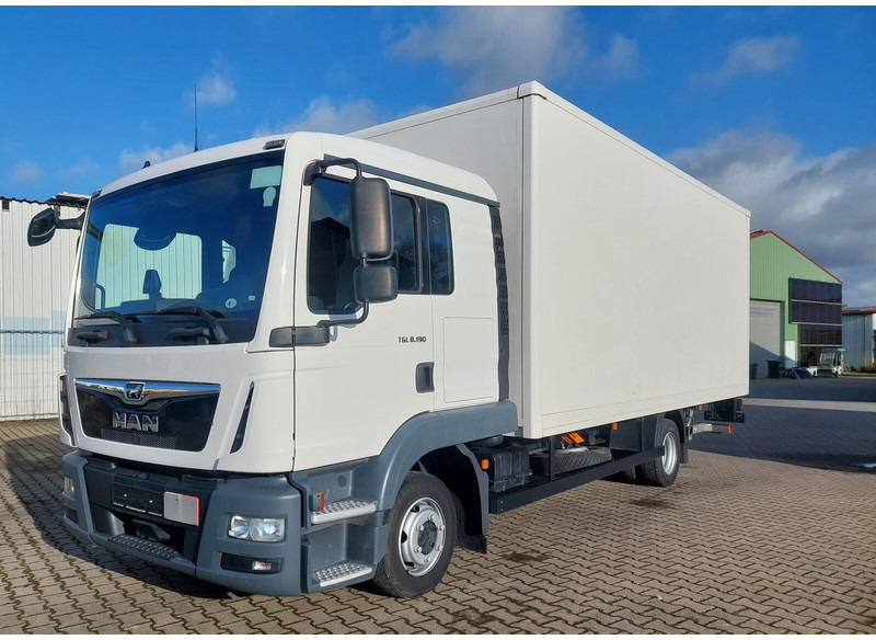 MAN TGL 8.190 L gFH Koffer LBW AHK (25) TÜV NEU - Вантажівка з закритим кузовом: фото 1 MAN TGL 8.190 L gFH Koffer LBW AHK (25) TÜV NEU - Вантажівка з закритим кузовом: фото 1