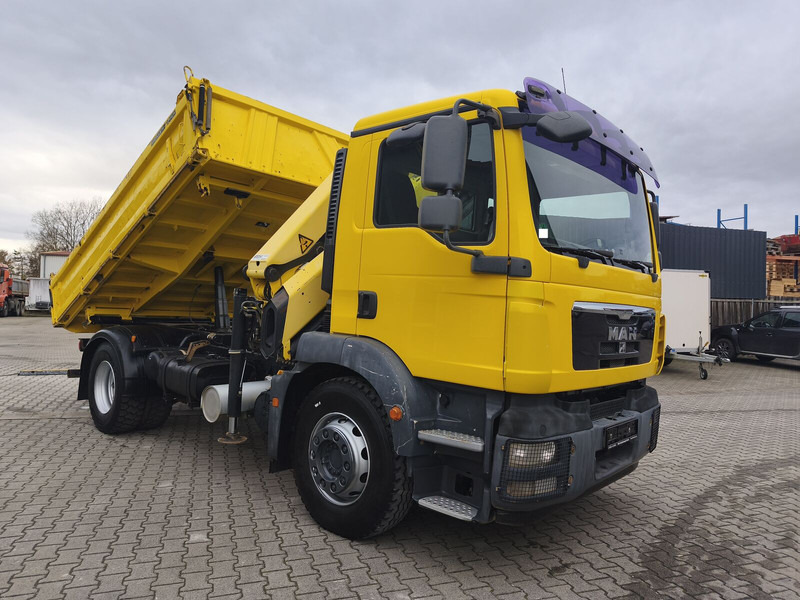MAN TGM 18.290 4x2 BB Meiller Palfinger PK 14002EH D 14,5 m - Самоскид вантажівка, Вантажівка з маніпулятором: фото 2 MAN TGM 18.290 4x2 BB Meiller Palfinger PK 14002EH D 14,5 m - Самоскид вантажівка, Вантажівка з маніпулятором: фото 2
