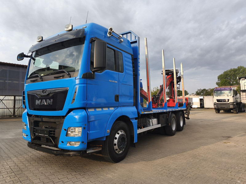 MAN TGX 26.500 Holz-LKW Euro6 6x4 Holztransporter m Palfinger (16) - Лісовоз, Вантажівка з маніпулятором: фото 1 MAN TGX 26.500 Holz-LKW Euro6 6x4 Holztransporter m Palfinger (16) - Лісовоз, Вантажівка з маніпулятором: фото 1