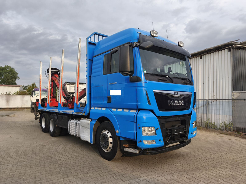 MAN TGX 26.500 Holz-LKW Euro6 6x4 Holztransporter m Palfinger (16) - Лісовоз, Вантажівка з маніпулятором: фото 2 MAN TGX 26.500 Holz-LKW Euro6 6x4 Holztransporter m Palfinger (16) - Лісовоз, Вантажівка з маніпулятором: фото 2