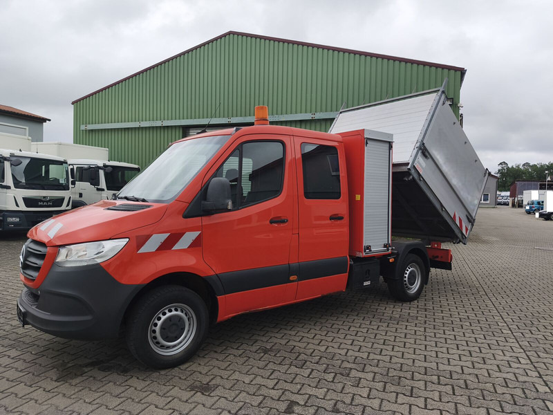 Mercedes-Benz 316 Sprinter DoKa Kipper Euro 6 4x2 (4) - Малотоннажний самоскид, Вантажопасажирський фургон: фото 1 Mercedes-Benz 316 Sprinter DoKa Kipper Euro 6 4x2 (4) - Малотоннажний самоскид, Вантажопасажирський фургон: фото 1