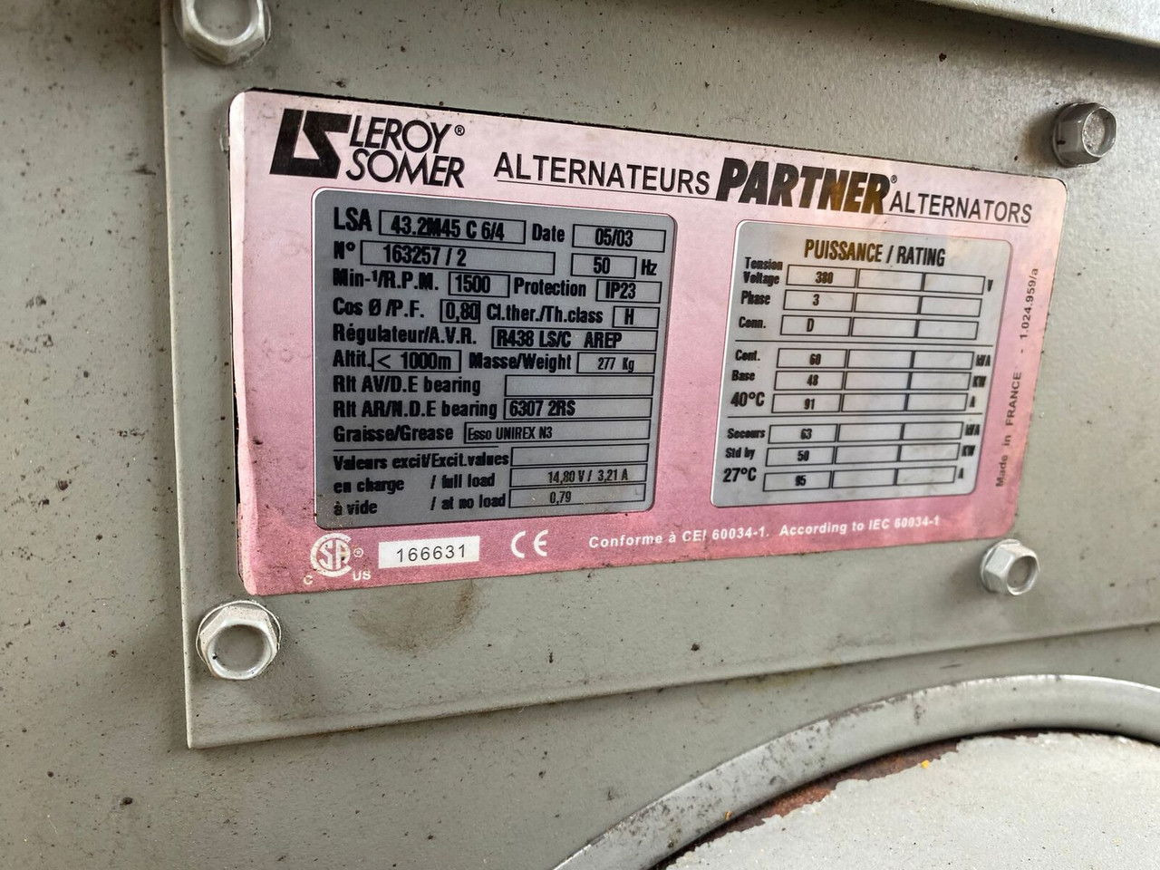 Електричний генератор SDMO NS 60 W M, Silent generator 60kVA, 48KW NS 60 W M, Silent generator 60kVA, 48KW: фото 17 Електричний генератор SDMO NS 60 W M, Silent generator 60kVA, 48KW NS 60 W M, Silent generator 60kVA, 48KW: фото 17