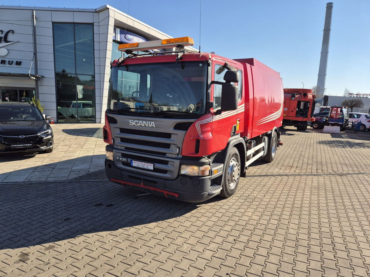 Scania P230 4X2 / Sweeper / Johnston VX800 / Sprayer / LOW Mileage / - Підмітально-прибиральна машина: фото 2 Scania P230 4X2 / Sweeper / Johnston VX800 / Sprayer / LOW Mileage / - Підмітально-прибиральна машина: фото 2