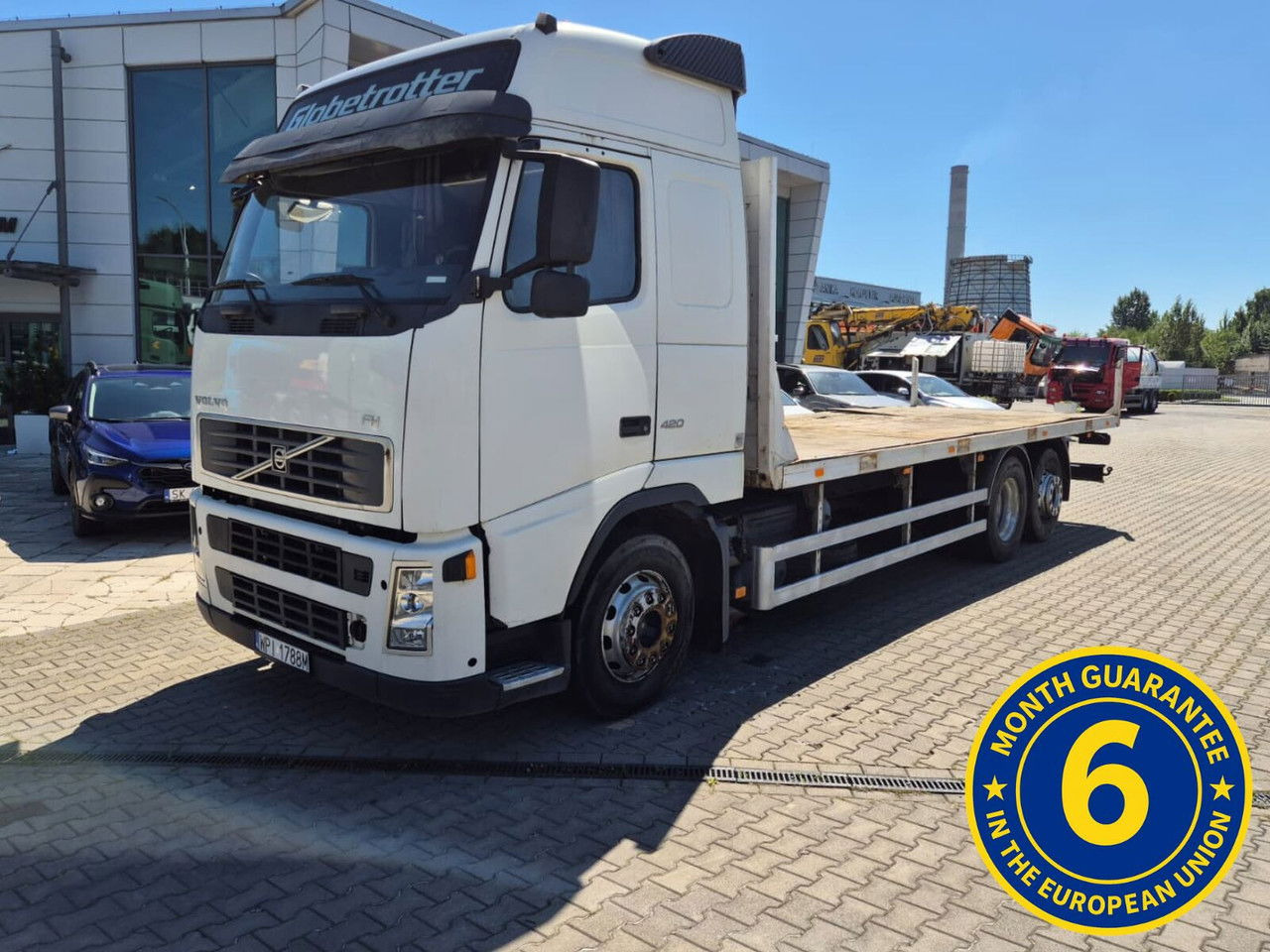 Volvo FM 420 Platform / Works Great - Бортова вантажівка/ Платформа: фото 1 Volvo FM 420 Platform / Works Great - Бортова вантажівка/ Платформа: фото 1