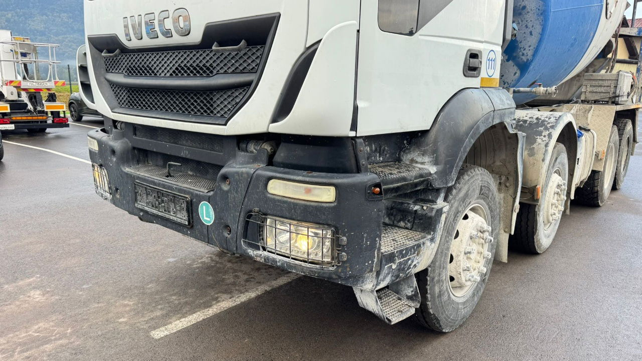 Iveco Trakker AD340TB45 8x4 mixer 10m3 - Автобетонозмішувач: фото 2 Iveco Trakker AD340TB45 8x4 mixer 10m3 - Автобетонозмішувач: фото 2