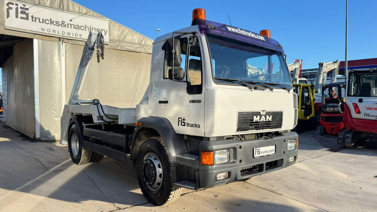 MAN 18.284 LK 4x2 absetz tipper - euro 2 - Контейнеровоз/ Змінний кузов вантажівка: фото 3 MAN 18.284 LK 4x2 absetz tipper - euro 2 - Контейнеровоз/ Змінний кузов вантажівка: фото 3