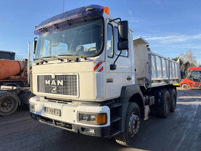 MAN 27.403 - 6x4 - 3 sided tipper - perfect - Самоскид вантажівка: фото 1 MAN 27.403 - 6x4 - 3 sided tipper - perfect - Самоскид вантажівка: фото 1