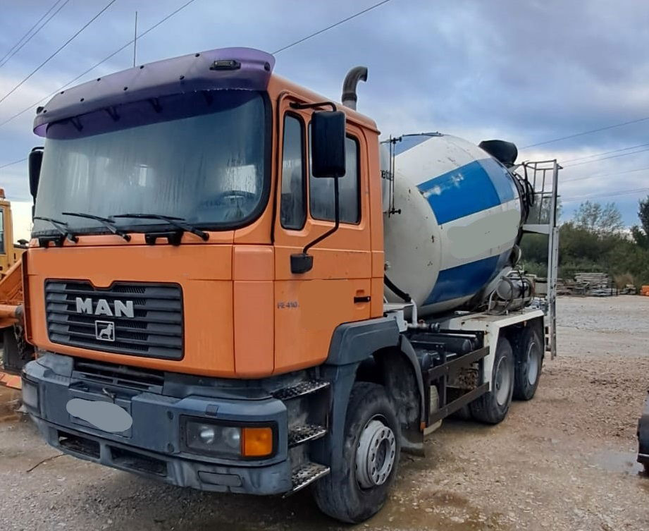 MAN FE 410A 6x4 mixer - 7m3 - euro 3 - Автобетонозмішувач: фото 1 MAN FE 410A 6x4 mixer - 7m3 - euro 3 - Автобетонозмішувач: фото 1