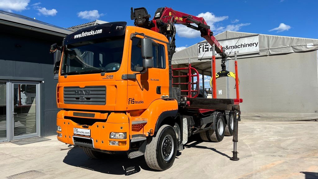 MAN TGA 33.480 6x6 forest truck - Complete Spring - LIV 170 Z + scissors  в лізинг MAN TGA 33.480 6x6 forest truck - Complete Spring - LIV 170 Z + scissors: фото 13