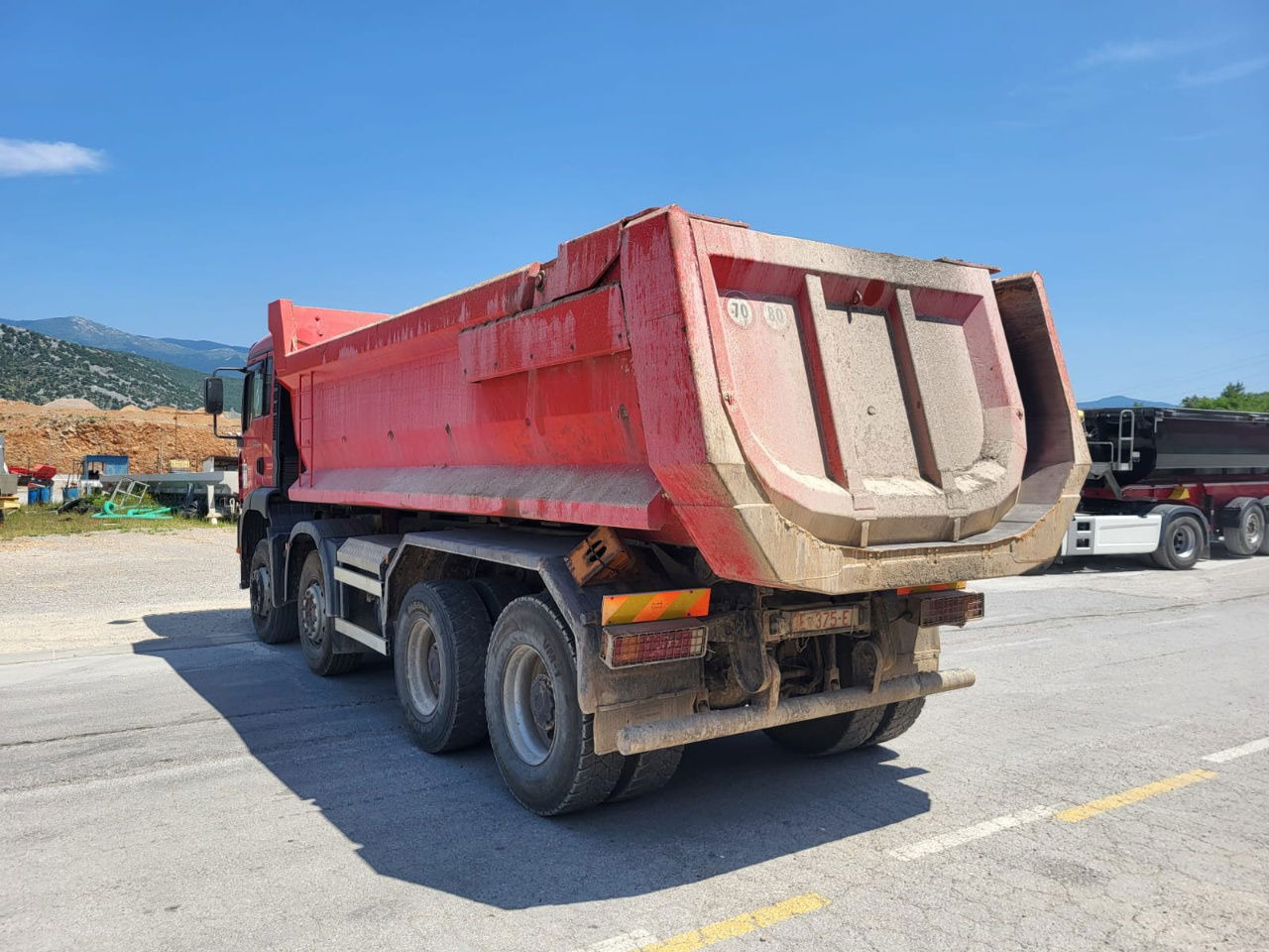 MAN TGA 41.430 8x4 meiller tipper - hydr. back site - Самоскид вантажівка: фото 4 MAN TGA 41.430 8x4 meiller tipper - hydr. back site - Самоскид вантажівка: фото 4