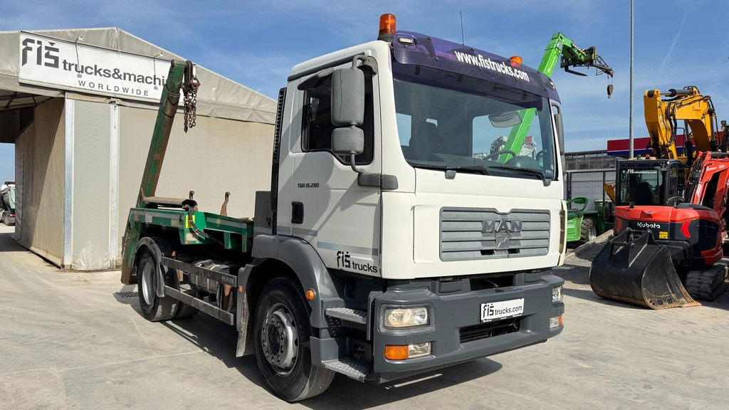 MAN TGM 18.280 4x2 absetz tipper - euro 3 - Контейнеровоз/ Змінний кузов вантажівка: фото 3 MAN TGM 18.280 4x2 absetz tipper - euro 3 - Контейнеровоз/ Змінний кузов вантажівка: фото 3