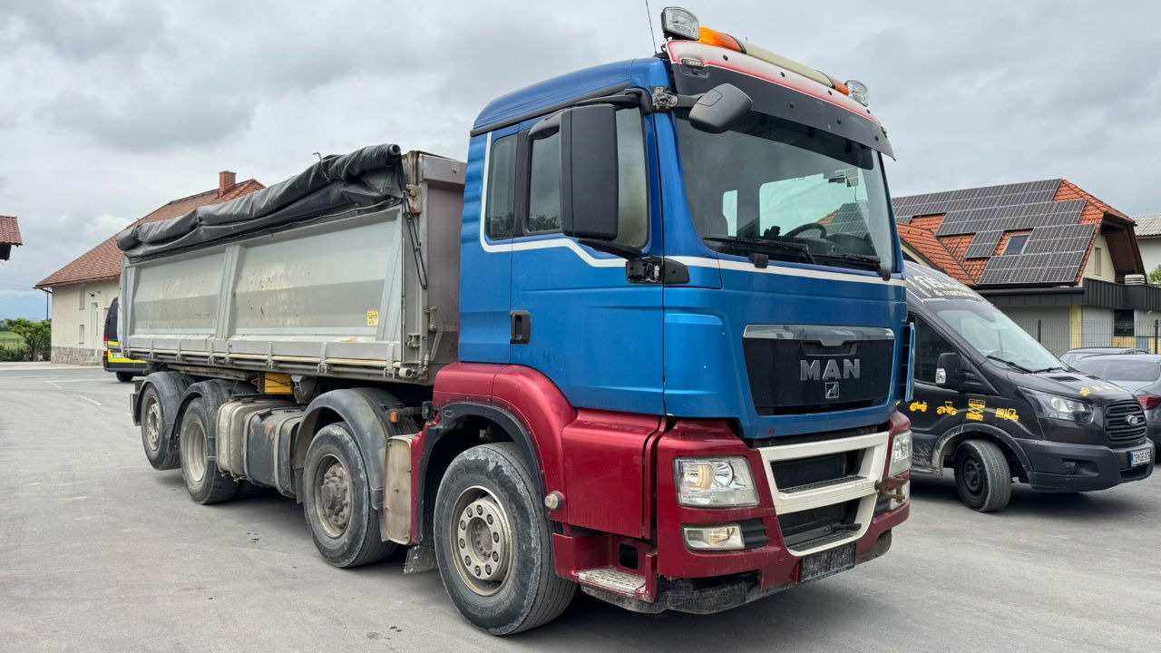 MAN TGS 35.480 8x4 HL-6 bordmatic tipper - euro 5 - Самоскид вантажівка: фото 4 MAN TGS 35.480 8x4 HL-6 bordmatic tipper - euro 5 - Самоскид вантажівка: фото 4