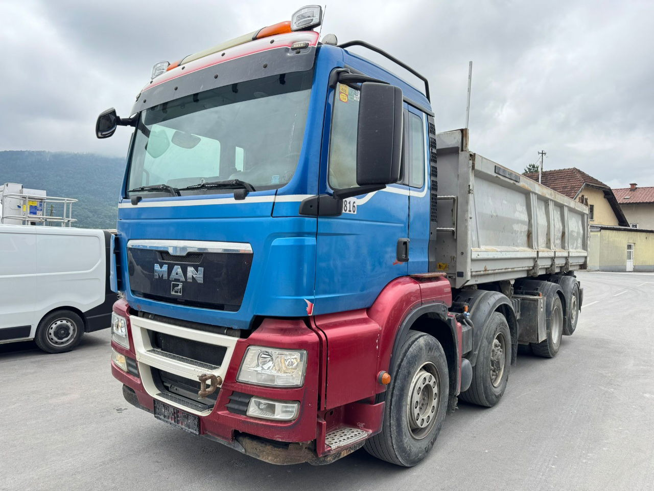 MAN TGS 35.480 8x4 HL-6 bordmatic tipper - euro 5 - Самоскид вантажівка: фото 1 MAN TGS 35.480 8x4 HL-6 bordmatic tipper - euro 5 - Самоскид вантажівка: фото 1