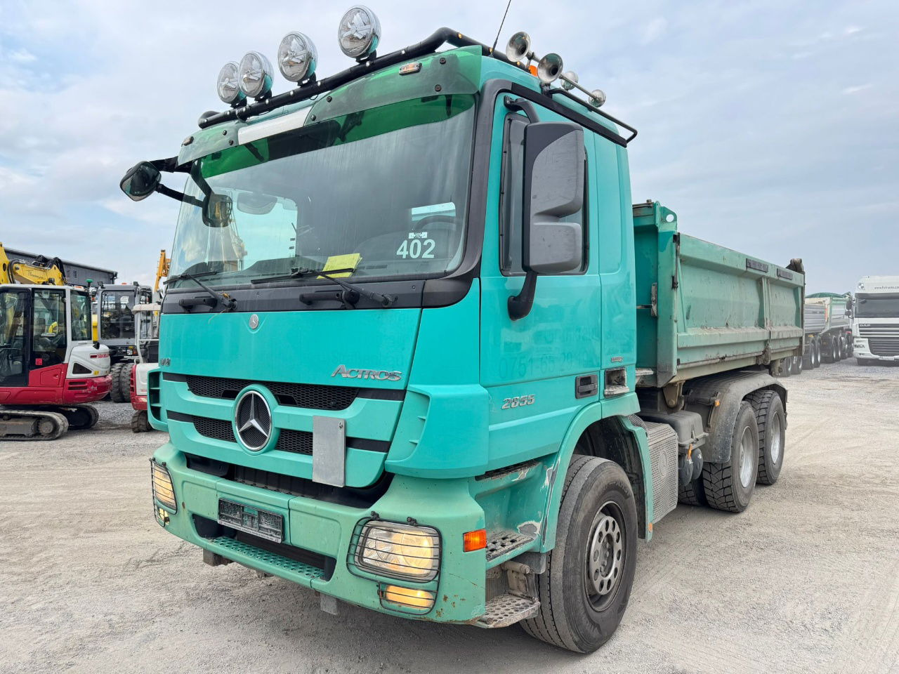 Mercedes-Benz Actros 2655 6x4 meiller bordmatic tipper - retarder - V8 - Самоскид вантажівка: фото 1 Mercedes-Benz Actros 2655 6x4 meiller bordmatic tipper - retarder - V8 - Самоскид вантажівка: фото 1