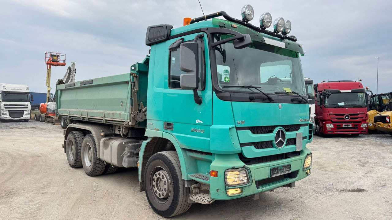 Mercedes-Benz Actros 2655 6x4 meiller bordmatic tipper - retarder - V8 - Самоскид вантажівка: фото 3 Mercedes-Benz Actros 2655 6x4 meiller bordmatic tipper - retarder - V8 - Самоскид вантажівка: фото 3