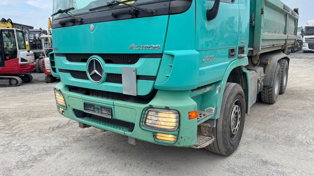Mercedes-Benz Actros 2655 6x4 meiller bordmatic tipper - retarder - V8 - Самоскид вантажівка: фото 2 Mercedes-Benz Actros 2655 6x4 meiller bordmatic tipper - retarder - V8 - Самоскид вантажівка: фото 2