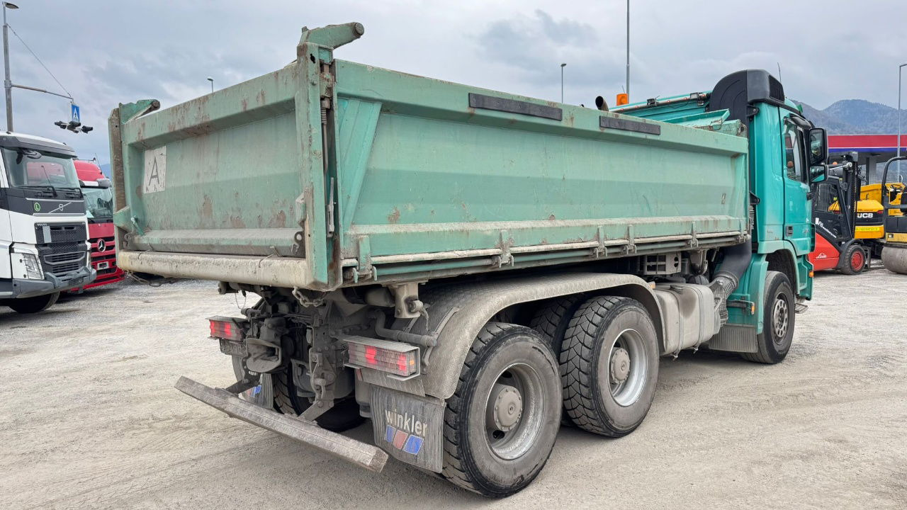 Mercedes-Benz Actros 2655 6x4 meiller bordmatic tipper - retarder - V8 - Самоскид вантажівка: фото 4 Mercedes-Benz Actros 2655 6x4 meiller bordmatic tipper - retarder - V8 - Самоскид вантажівка: фото 4