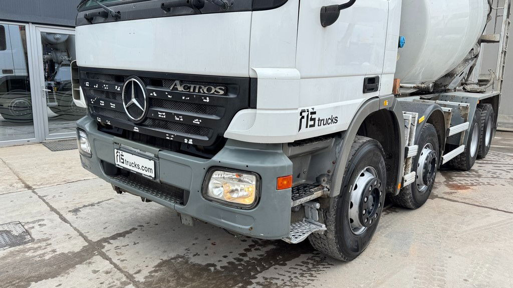 Mercedes-Benz Actros 3241 8x4 mixer 9m3 - Автобетонозмішувач: фото 2 Mercedes-Benz Actros 3241 8x4 mixer 9m3 - Автобетонозмішувач: фото 2