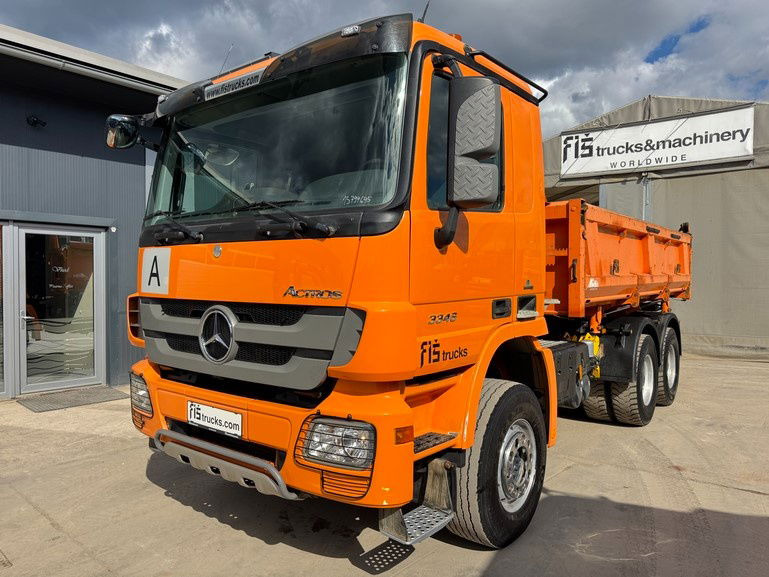 Mercedes-Benz Actros 3346 K 6x4 bordmatic - 3 pedals - Самоскид вантажівка: фото 1 Mercedes-Benz Actros 3346 K 6x4 bordmatic - 3 pedals - Самоскид вантажівка: фото 1