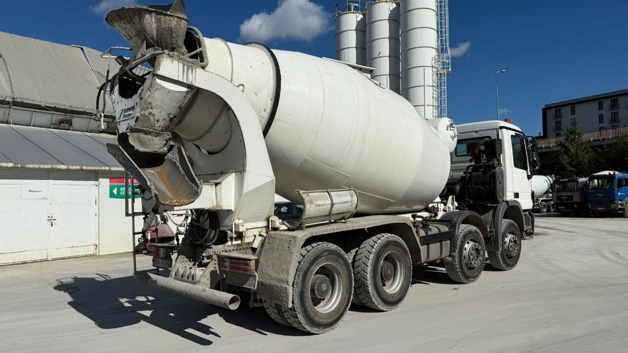 Mercedes-Benz Actros 3536 8x4 beton Schwing mixer 10m3 - Автобетонозмішувач: фото 4 Mercedes-Benz Actros 3536 8x4 beton Schwing mixer 10m3 - Автобетонозмішувач: фото 4
