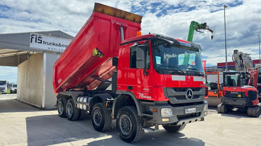 Самоскид вантажівка Mercedes-Benz Actros 4141 K 8x6 meiller mulda tipper - air condition: фото 9 Самоскид вантажівка Mercedes-Benz Actros 4141 K 8x6 meiller mulda tipper - air condition: фото 9