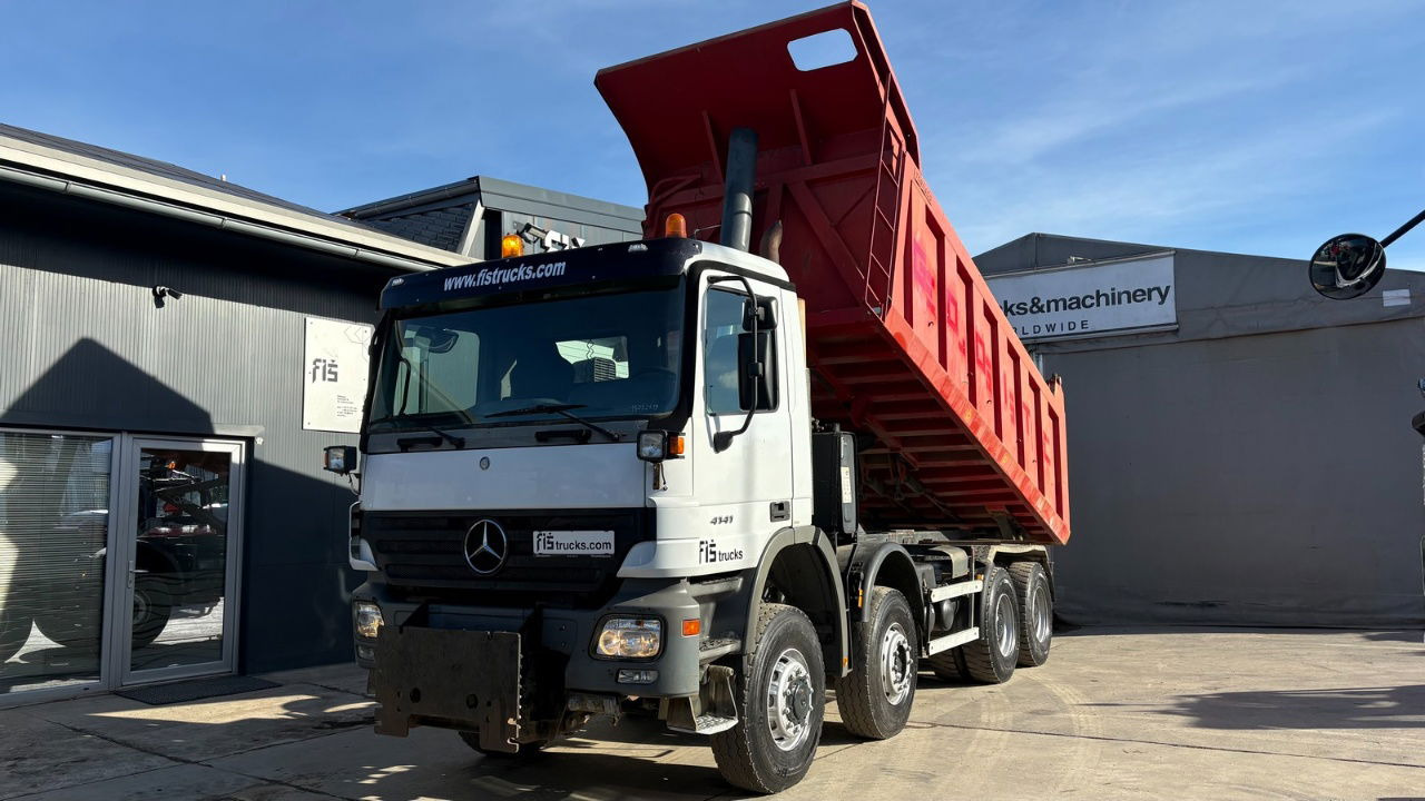 Mercedes-Benz Actros 4141 K 8x6 tipper - 19m3 - spring suspension - Самоскид вантажівка: фото 5 Mercedes-Benz Actros 4141 K 8x6 tipper - 19m3 - spring suspension - Самоскид вантажівка: фото 5