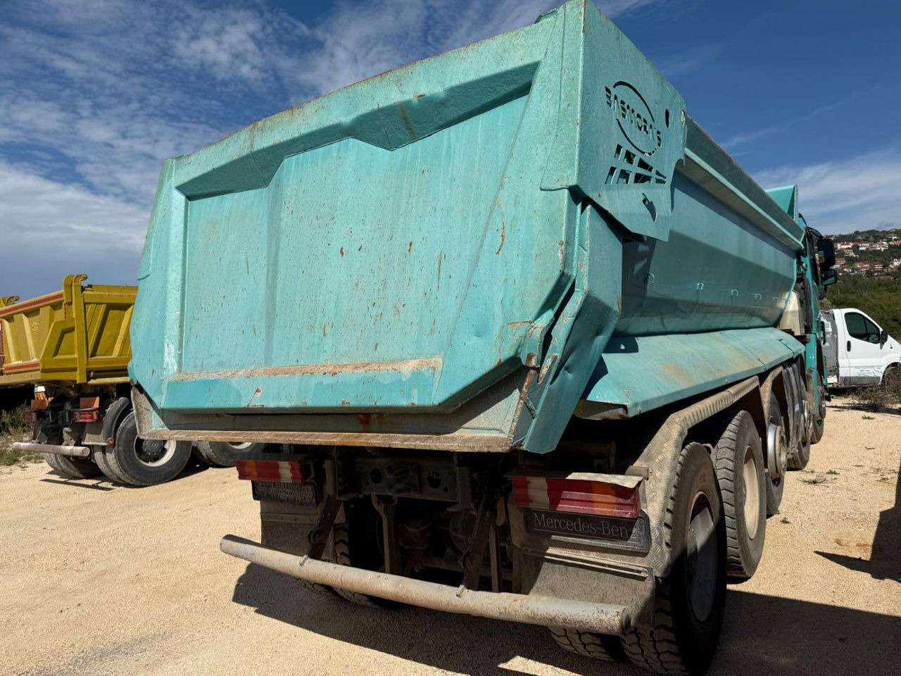 Mercedes-Benz Actros 4448 10x4 mulda tipper - euro 5 - lifting axle - Самоскид вантажівка: фото 4 Mercedes-Benz Actros 4448 10x4 mulda tipper - euro 5 - lifting axle - Самоскид вантажівка: фото 4