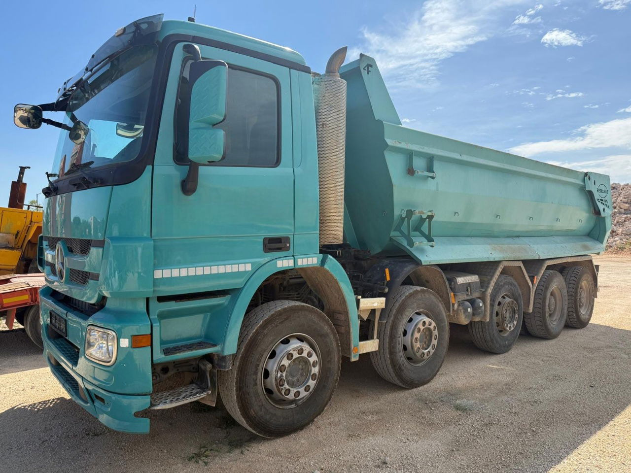 Mercedes-Benz Actros 4448 10x4 mulda tipper - euro 5 - lifting axle - Самоскид вантажівка: фото 2 Mercedes-Benz Actros 4448 10x4 mulda tipper - euro 5 - lifting axle - Самоскид вантажівка: фото 2