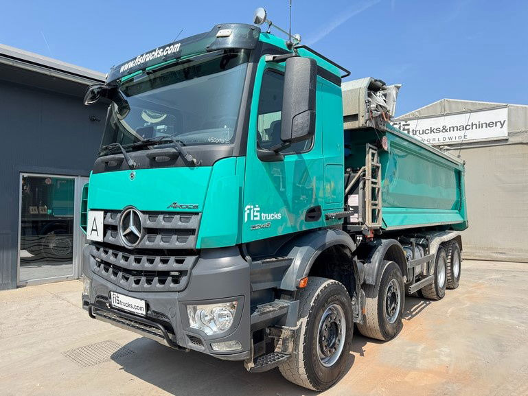 Mercedes-Benz Arocs 3248 8X4 mulda tipper - electric taurpaulin - Самоскид вантажівка: фото 1 Mercedes-Benz Arocs 3248 8X4 mulda tipper - electric taurpaulin - Самоскид вантажівка: фото 1