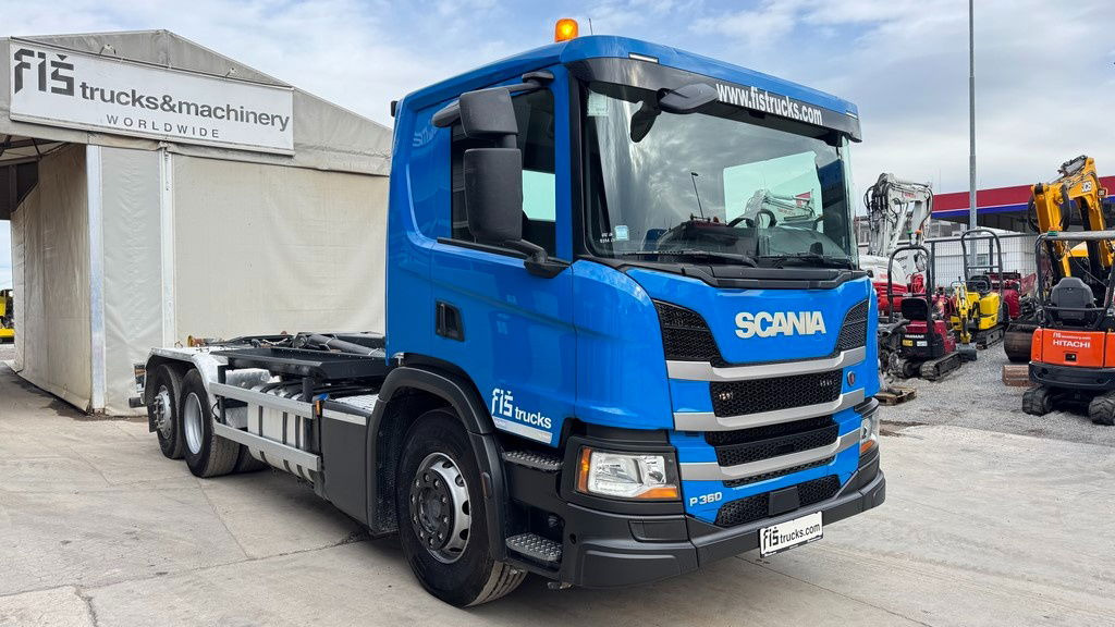 Scania P 360 6x2 palfinger abroll tipper - steering axle - Контейнеровоз/ Змінний кузов вантажівка: фото 3 Scania P 360 6x2 palfinger abroll tipper - steering axle - Контейнеровоз/ Змінний кузов вантажівка: фото 3