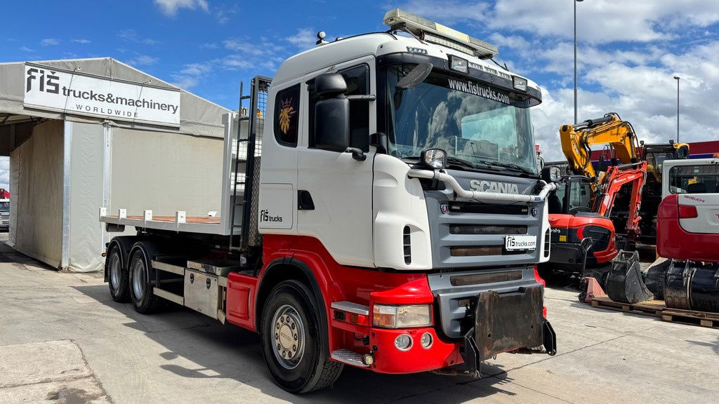 Scania R400 6x4 abroll tipper + plato - Контейнеровоз/ Змінний кузов вантажівка: фото 3 Scania R400 6x4 abroll tipper + plato - Контейнеровоз/ Змінний кузов вантажівка: фото 3