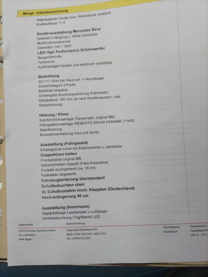 Мікроавтобус, Пасажирський фургон Mercedes Benz Sprinter 519cdi / Reisebus / ATOS 22+1+1 / Automatik / Telma / TV / Kühlschrank / USB: фото 7 Мікроавтобус, Пасажирський фургон Mercedes Benz Sprinter 519cdi / Reisebus / ATOS 22+1+1 / Automatik / Telma / TV / Kühlschrank / USB: фото 7