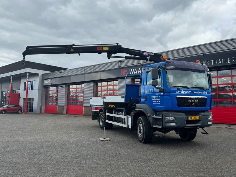 MAN TGM 18-290 4x4 Kraan met Open laadbak HMF Kraan 13 T - Вантажівка з маніпулятором: фото 5 MAN TGM 18-290 4x4 Kraan met Open laadbak HMF Kraan 13 T - Вантажівка з маніпулятором: фото 5