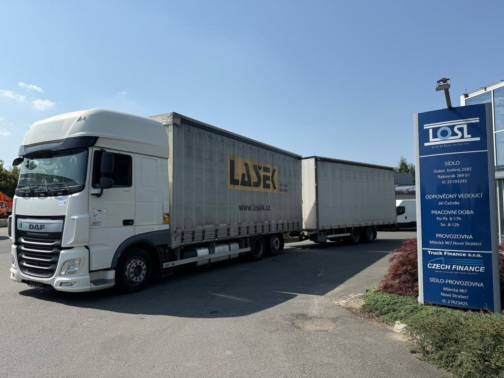 DAF XF440 EURO 6 6x2 + Agrikom - Тентована вантажівка: фото 1 DAF XF440 EURO 6 6x2 + Agrikom - Тентована вантажівка: фото 1