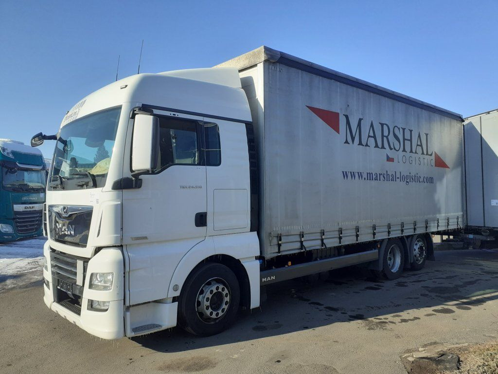 MAN TGX24.510 EURO 6 6x2 + Wecon - Тентована вантажівка: фото 2 MAN TGX24.510 EURO 6 6x2 + Wecon - Тентована вантажівка: фото 2