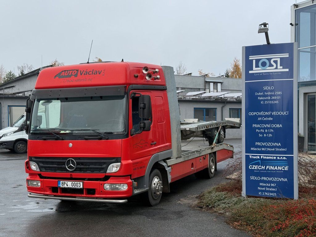 Mercedes-Benz 818 Atego EURO 3 + trailer VAPP 2020 year - Автовоз вантажівка: фото 1 Mercedes-Benz 818 Atego EURO 3 + trailer VAPP 2020 year - Автовоз вантажівка: фото 1