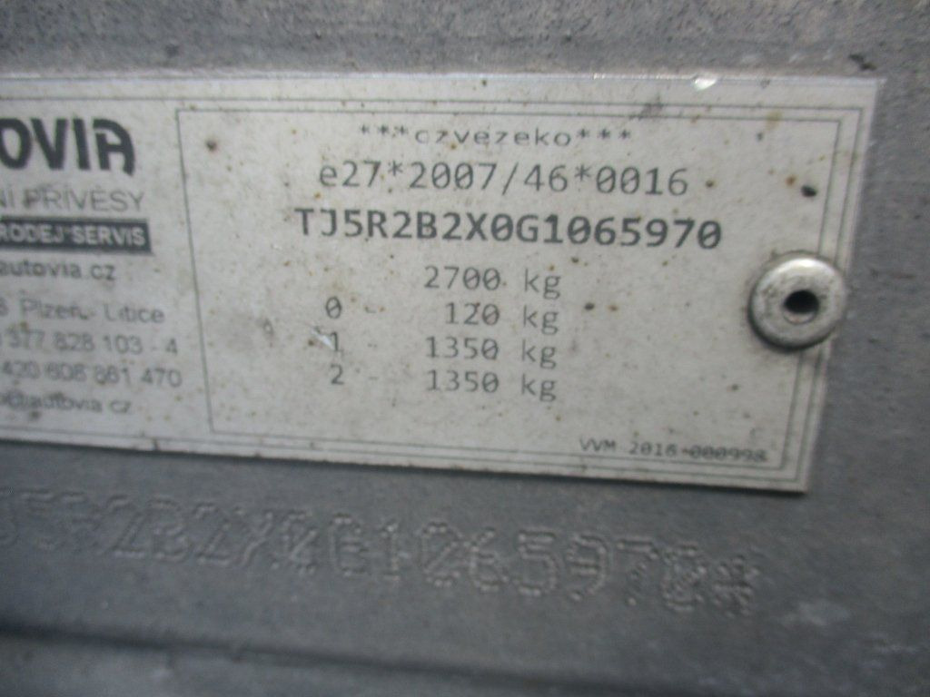 Шасі причіп VEZEKO R2B2X: фото 15