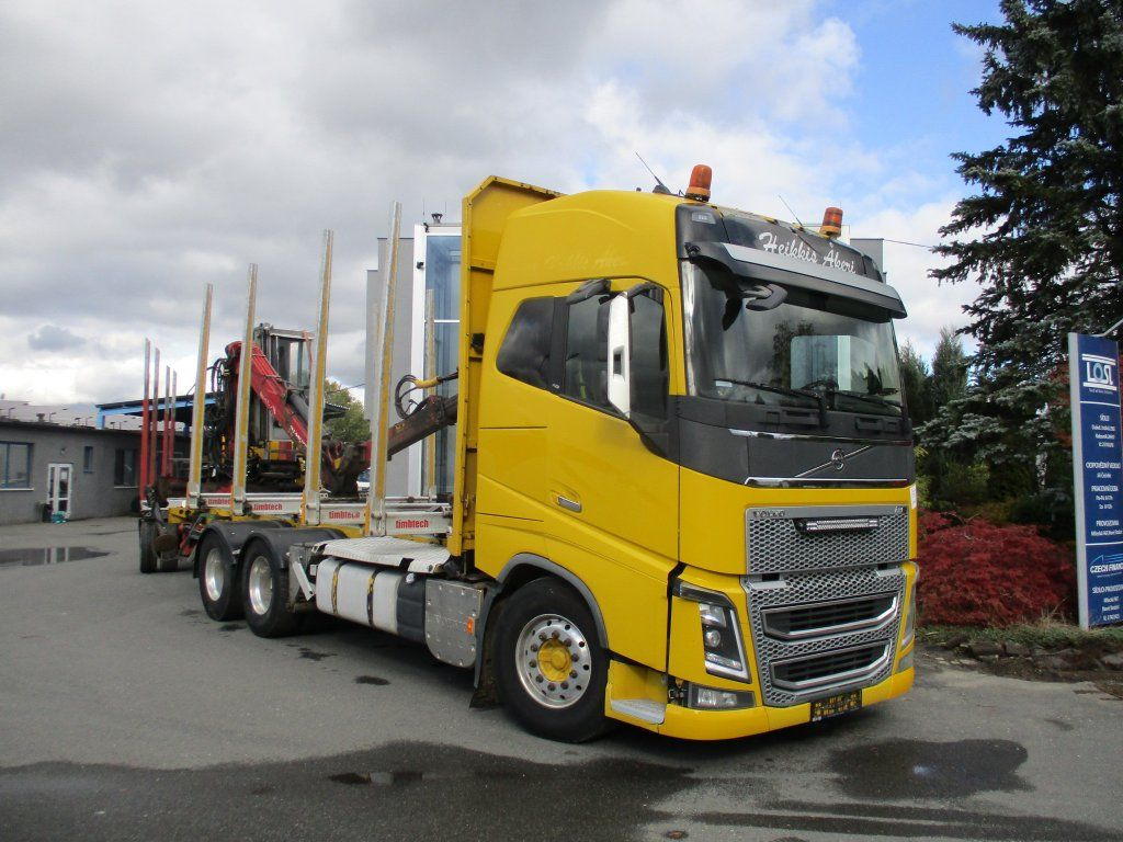 Volvo FH 16 750 6x4 + Fliegl - Лісовоз, Вантажівка з маніпулятором: фото 3 Volvo FH 16 750 6x4 + Fliegl - Лісовоз, Вантажівка з маніпулятором: фото 3